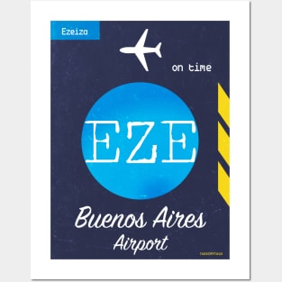 EZE Buenos Aires Posters and Art